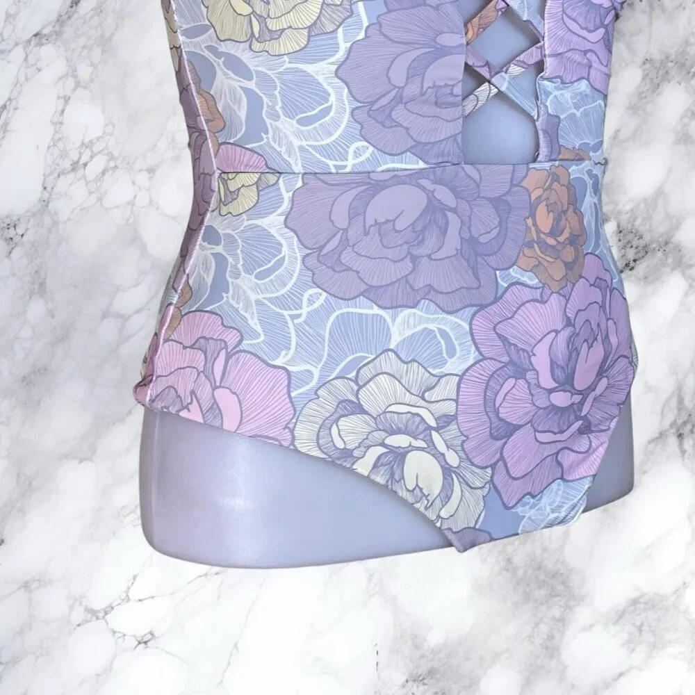 Dippin' Daisy's Bliss Floral Swimsuit - Super Bloom
